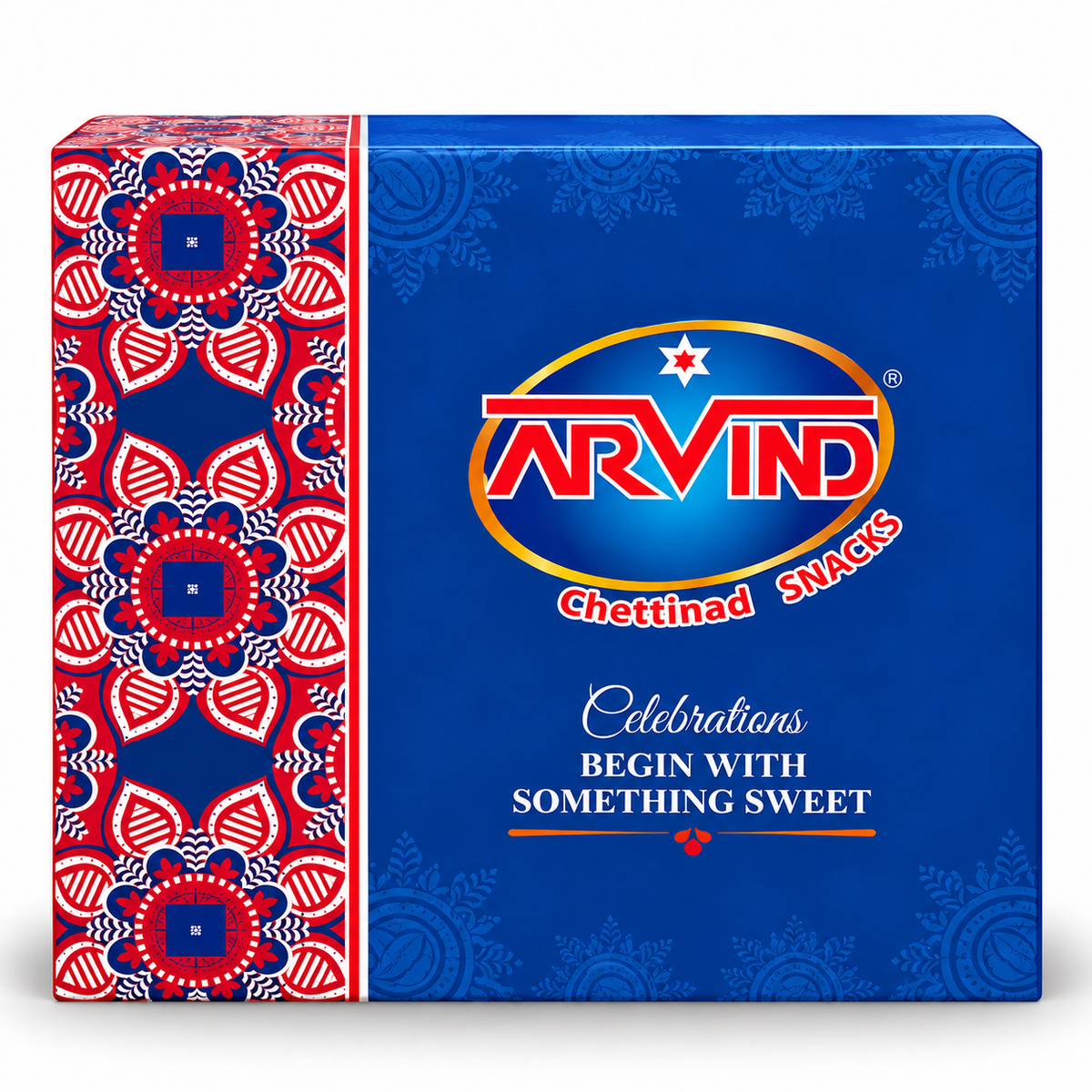 Traditional assorted sweet box 1/2 Kg