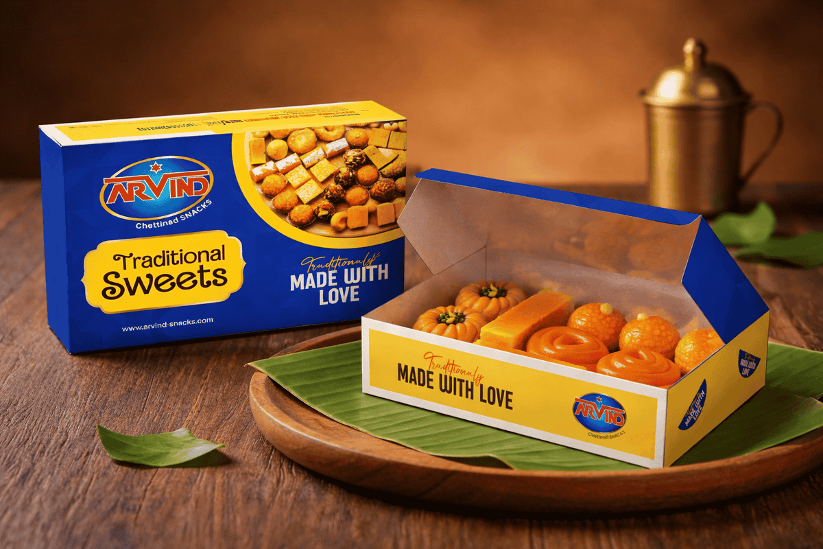Traditionally Made Indian Sweet Box 250g