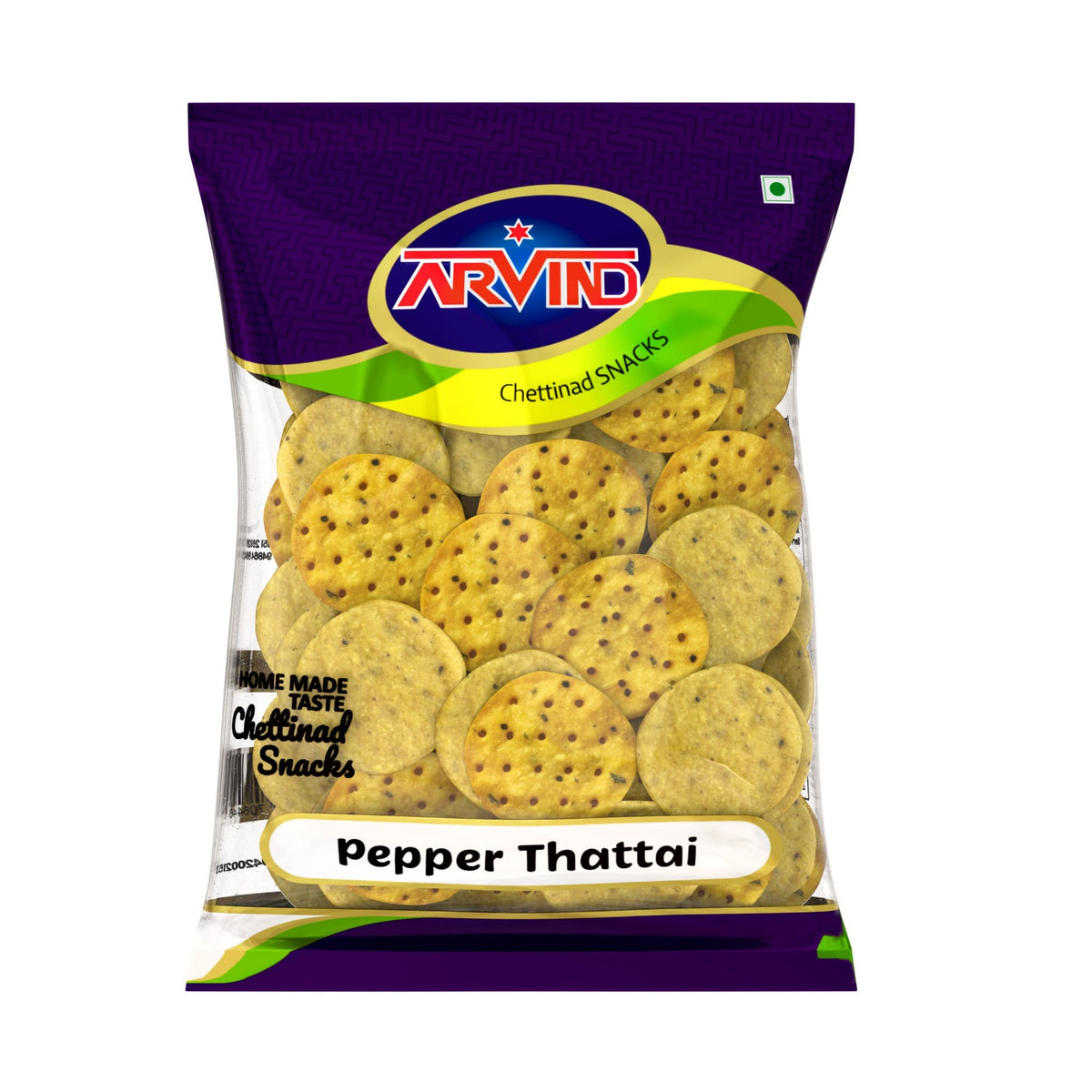 Pepper Thattai(மிளகு தட்டை)