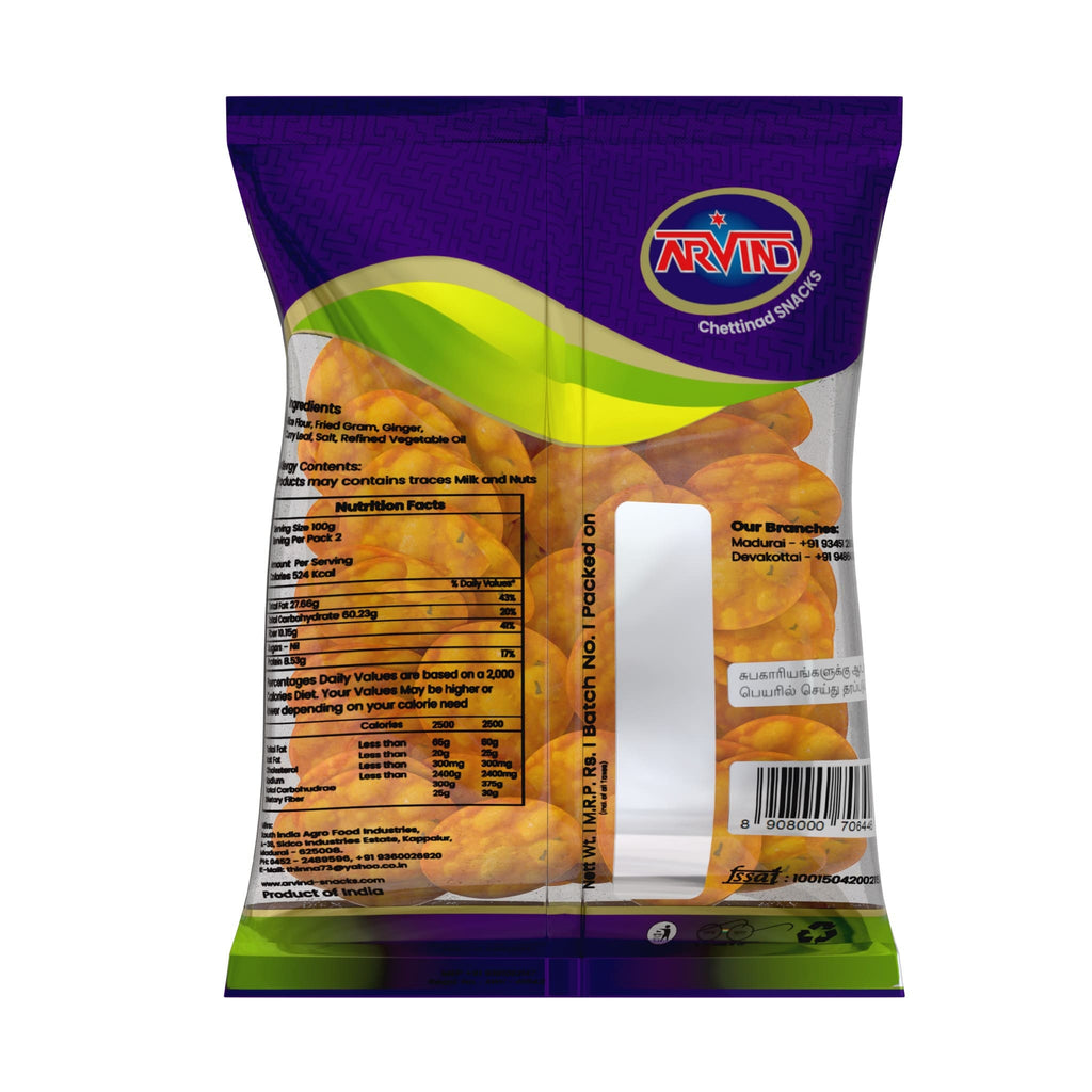 Thattai (காரத் தட்டை)